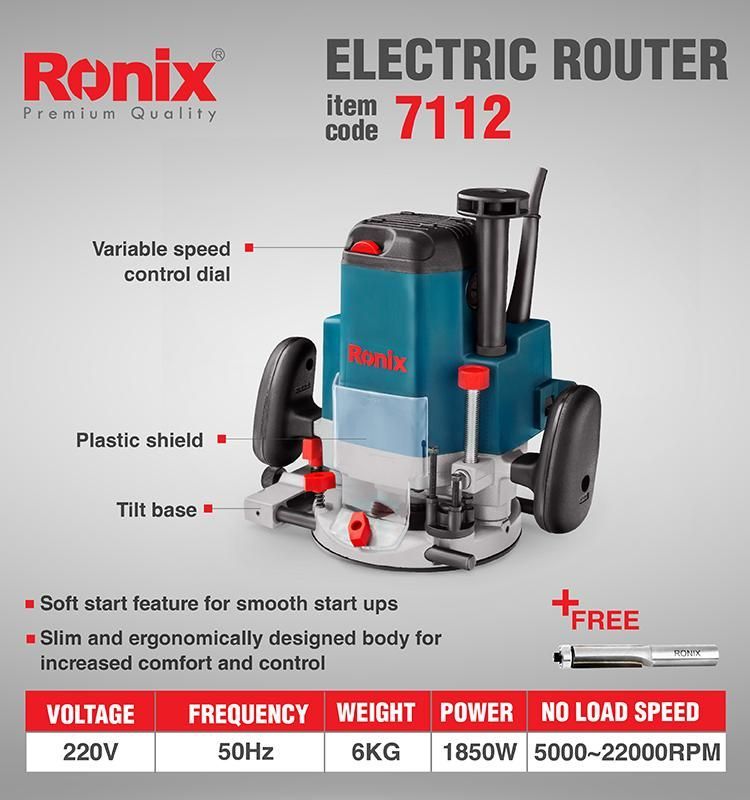 Electric Router - 7112 -