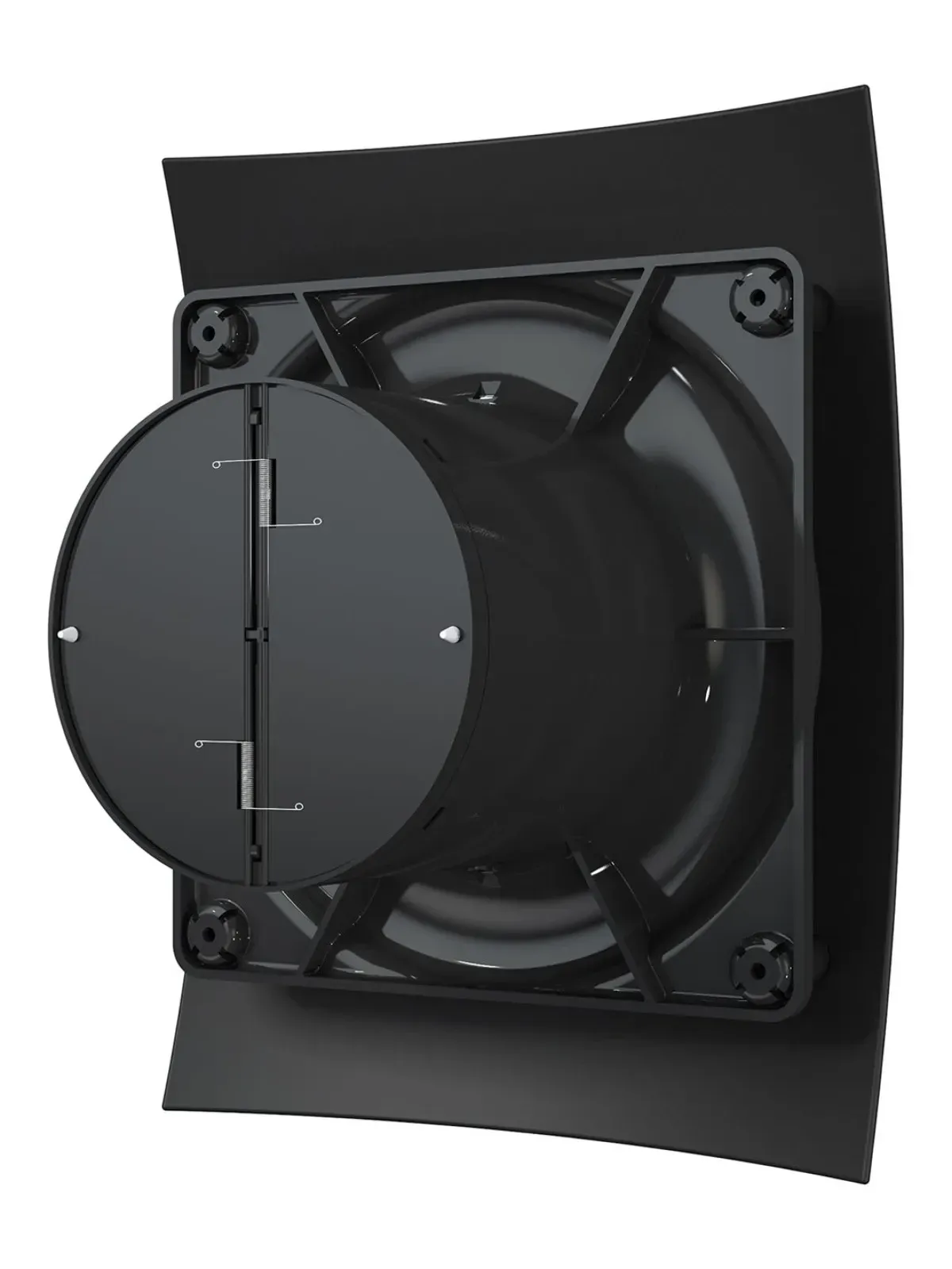 Domestic Fan 4 inch Matt Black