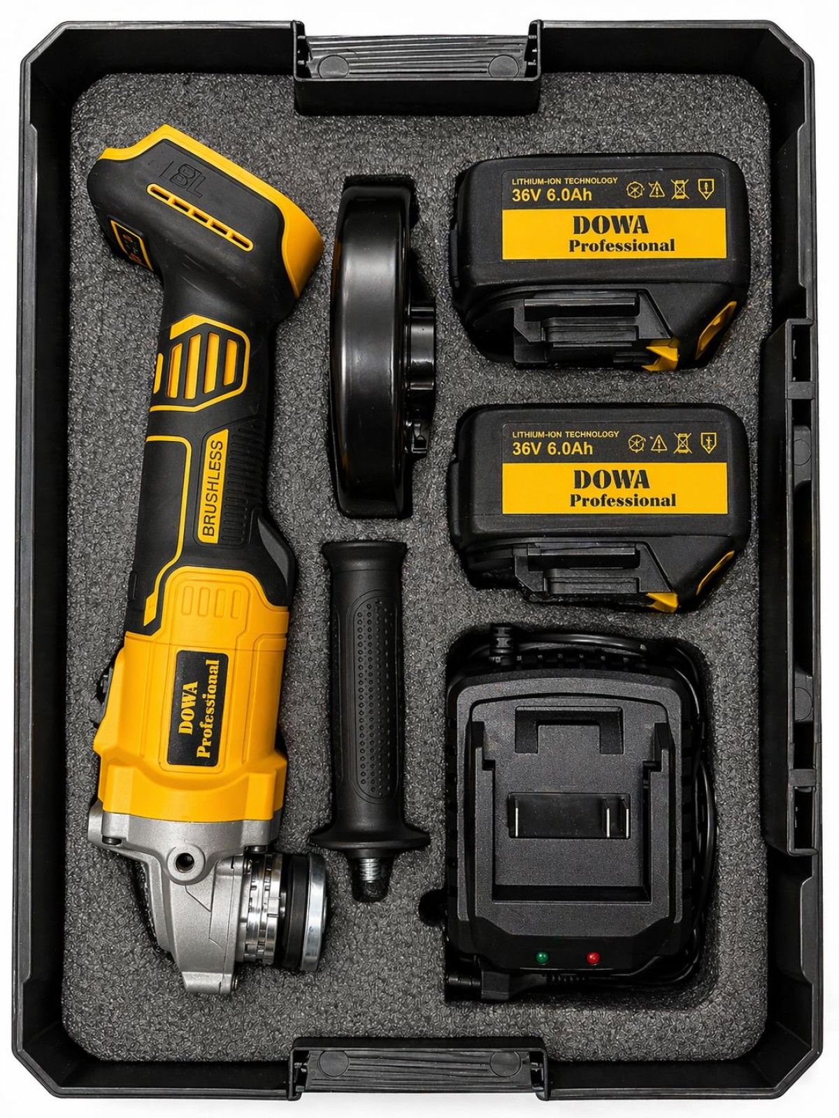 Brushless Cordless Angle Grinder 125mm - Dowa