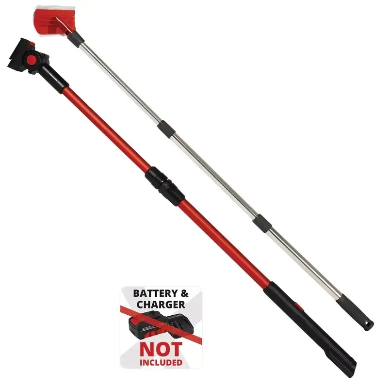 Telescopic pole set for window cleaners