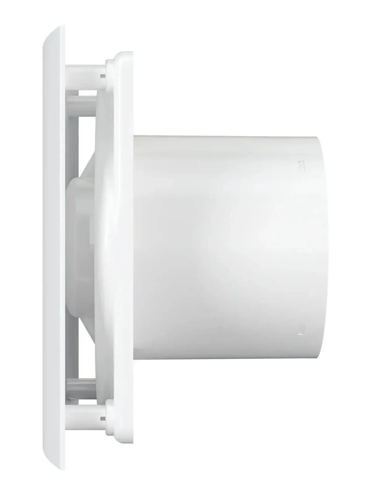 Quadro 4 inch fan with detachable face panel