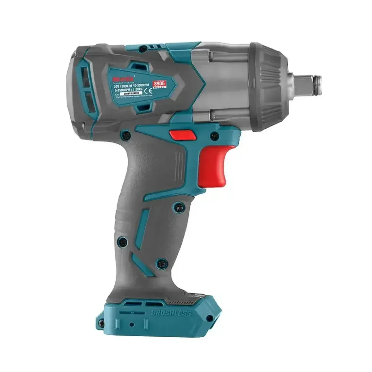 20V Brushless impact wrench kit 1/2 inch