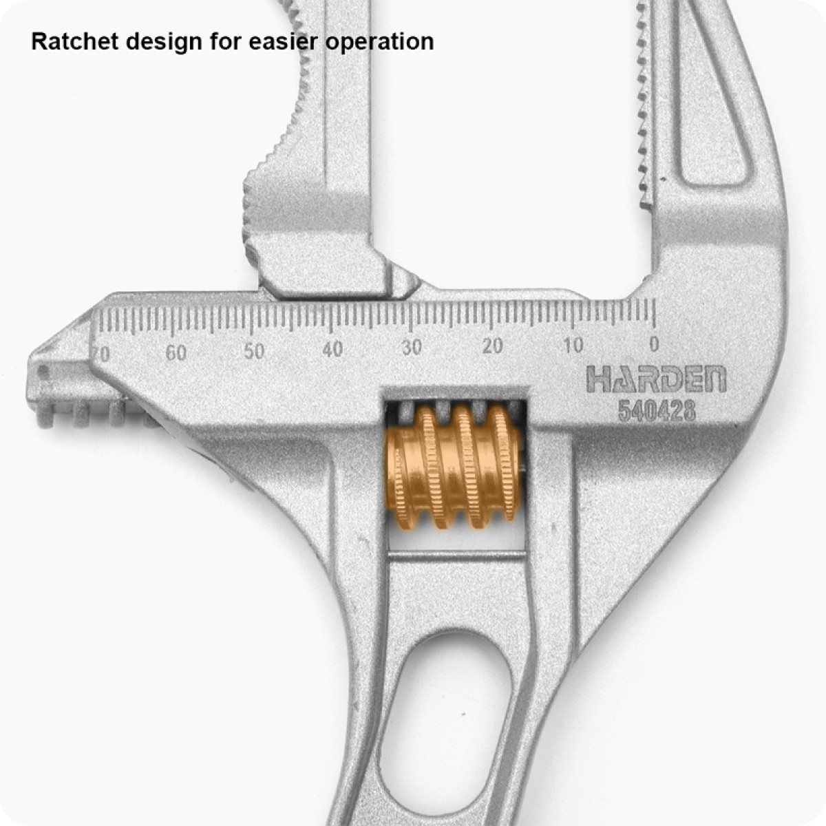 6-68mm Aluminium Adjustable Wrench