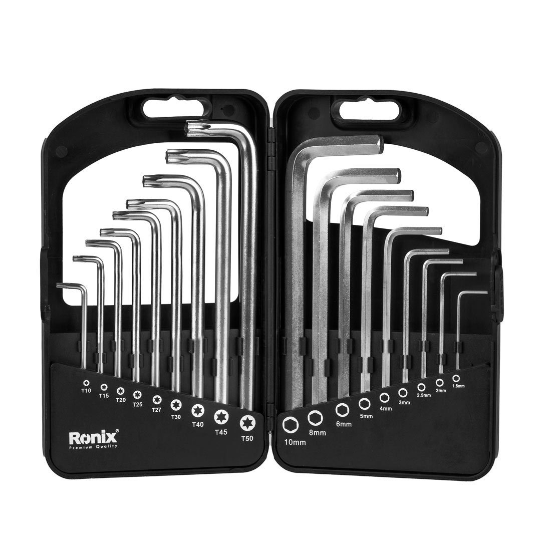 Hex &amp; Torx Key Set 18pcs - 2052 -
