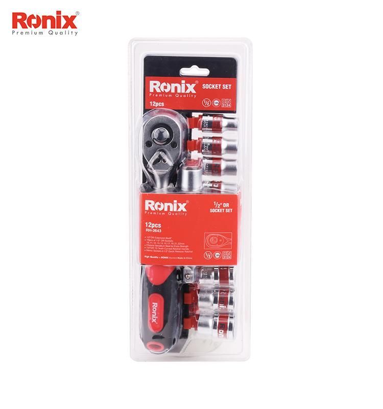 12pcs Socket Set 1/2" - 2643 -