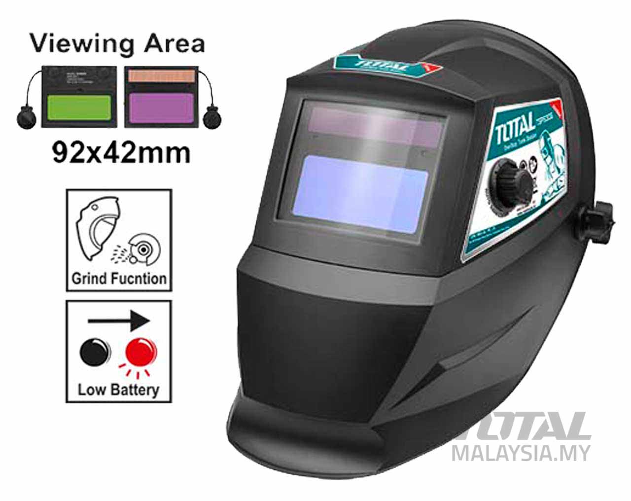 Auto Darkening Welding Helmet - Total