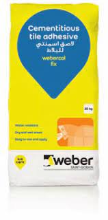 Webercol Fix Cementitious Tile Adhesive