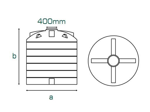 Large Capacity - Cylindrical Tanks Triple Layer